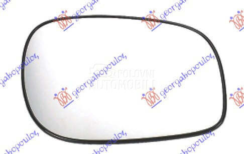 Staklo retrovizora za Land Rover Freelander od 1998. do 2007. god.