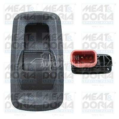 Prekidac prozora za Ford Fiesta od 2008. do 2013. god.