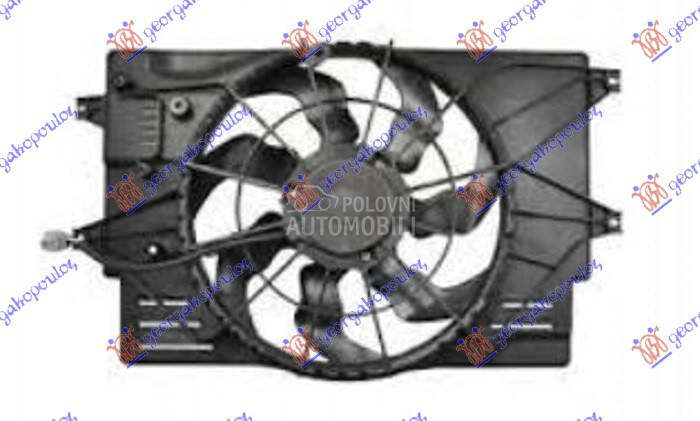 Ventilator za Hyundai Elantra od 2015. do 2019. god.