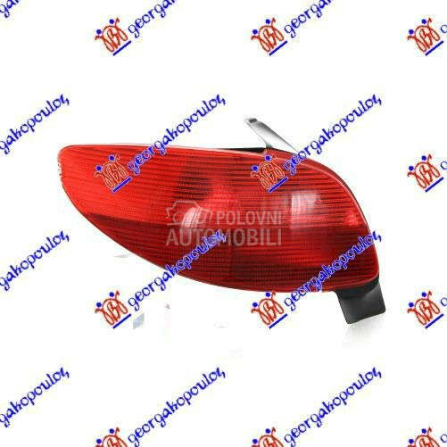 Stop svetla i stop lampe za Peugeot 206 od 1998. do 2009. god. - 6350P1