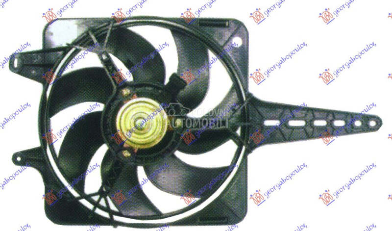Ventilator za Fiat Tipo od 1988. do 1993. god.