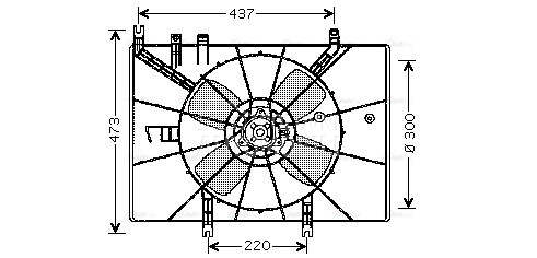 Ventilator za Daihatsu Terios od 1997. do 2006. god.