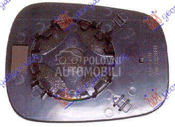 Staklo retrovizora za Renault Kangoo od 2003. do 2008. god.