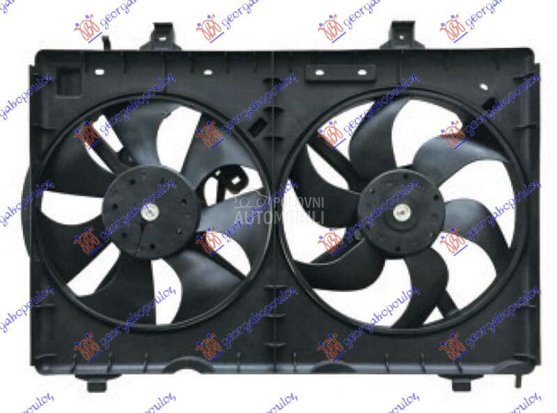 Ventilator za Renault Koleos od 2008. do 2011. god.