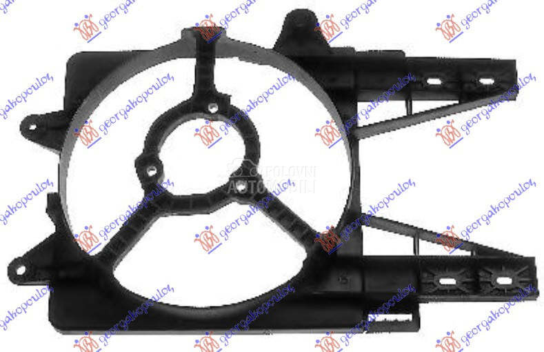 NOSAC VENTILATORA za Fiat Punto od 1995. do 1999. god.