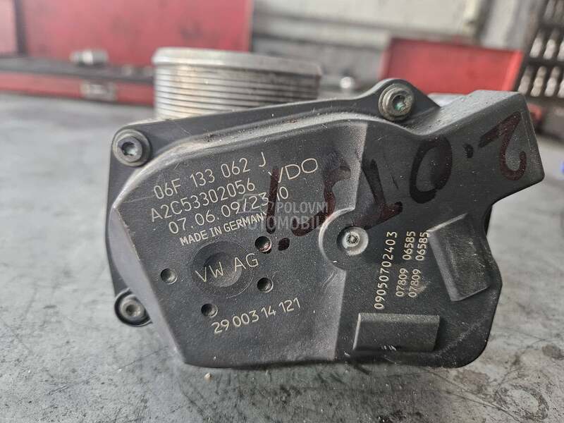 Klapna gasa 2.0 TSI za Audi A3, A4, A5 ...