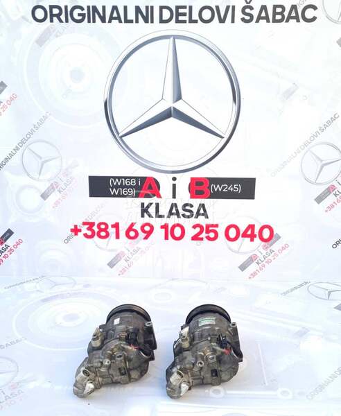 Kompresor klime A (w168) klasa za Mercedes Benz A 140, A 150, A 160 ... od 1999. do 2012. god.