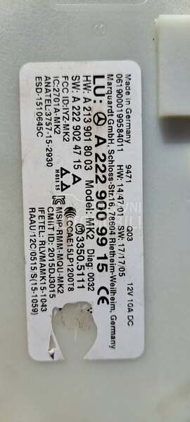 ELEKTRONIKA A 222 900 99 15 za Mercedes Benz S 260, S 280, S 300 ...