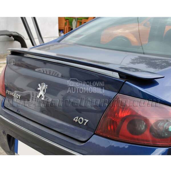 Lip spojler rep za gepek 407 za Peugeot 407