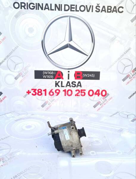 Alternator A klasa (w168) za Mercedes Benz A 140, A 150, A 160 ... od 1999. do 2012. god.