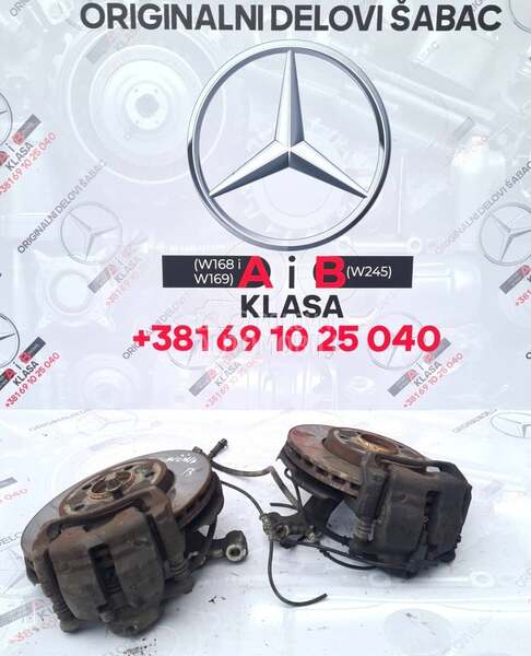 Leva i desna glavcina za Mercedes Benz A 140, A 150, A 160 ... od 1999. do 2012. god.