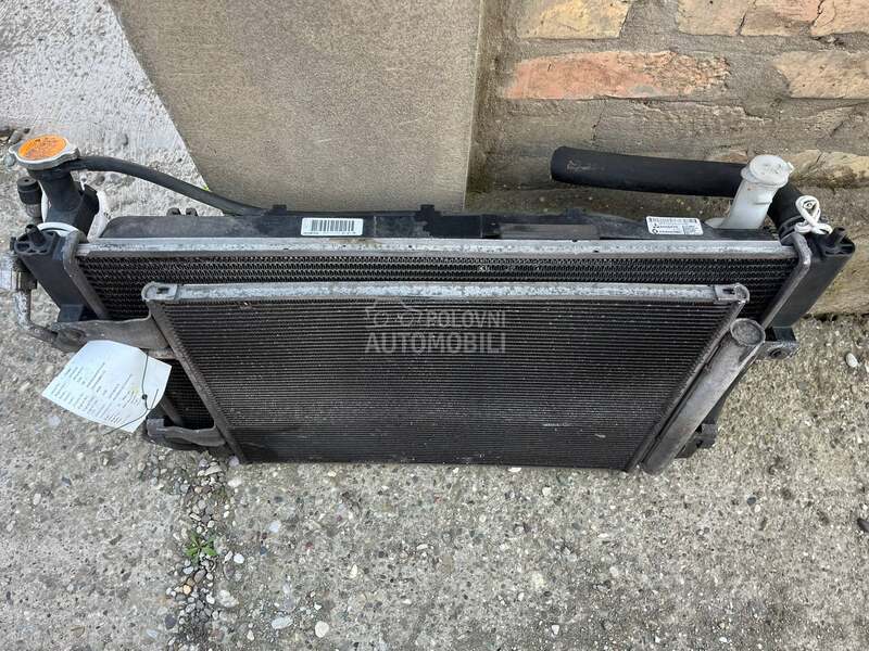Hladnjak vode klime ventilator za Smart ForFour od 2004. do 2015. god.