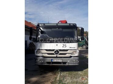 Mercedes Benz ATEGO  KRAN HMF, 30.200 €, 2009. , 334.862 km, Kiper, Dizel, 6374 cm3, Manuelni menjač, Zemun