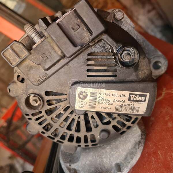 alternator e90 m47 za BMW 118, 120, 318 ... od 2005. do 2008. god.