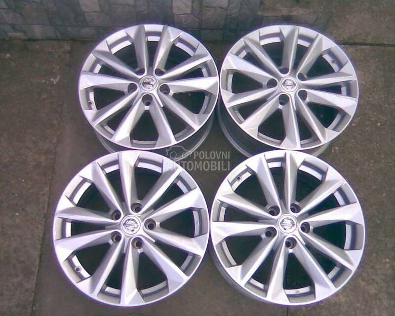 Aluminijumske felne NISSAN RENO original 17" 5 x 114.3