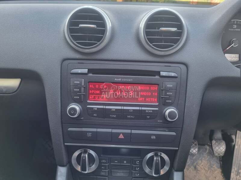 radio fabricki za Audi A3