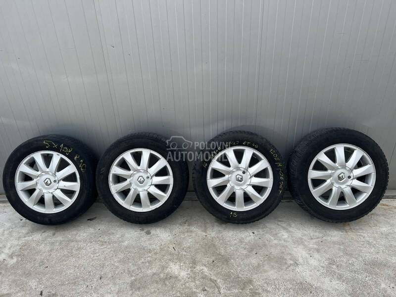 Aluminijumske felne Renault 16" 5 x 108