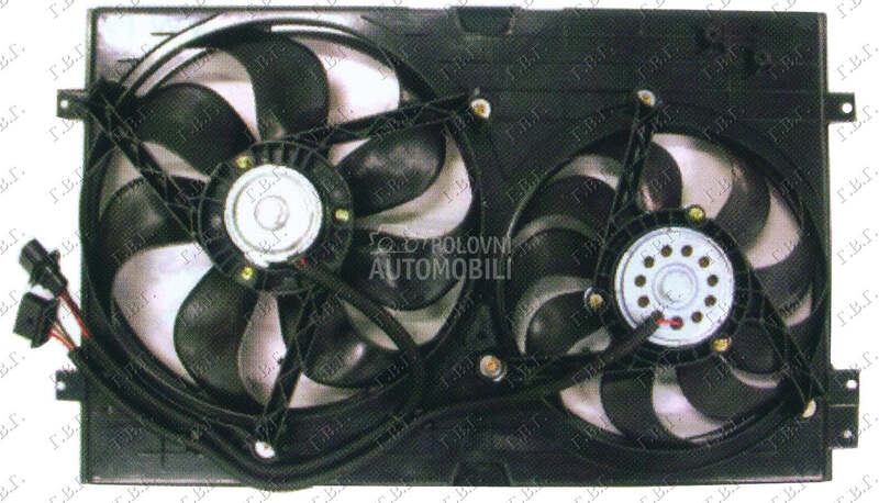 VENTILATOR HLADNJAKA (DUPLI... za Seat Toledo od 1999. do 2004. god.