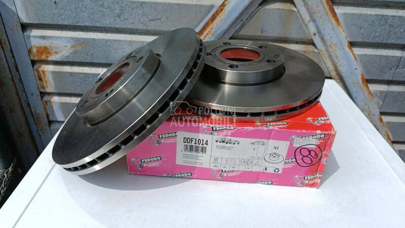 Prednji ventilirajući diskovi za Volkswagen Passat B5, Passat B5.5 od 1997. do 2005. god. - 8E0615301 C -A