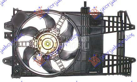 VENTILATOR KOMPLET (1.2i 8V... za Lancia Ostalo od 2003. do 2011. god.