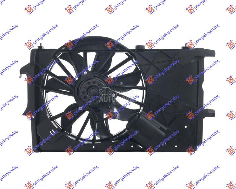VENTILATOR KOMPLET (BENZIN)... za Opel Meriva