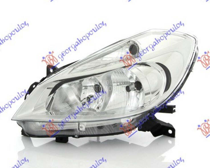 FAR BEZ MAGLENKE HROM (H7/H... za Renault Clio