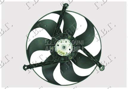 VENTILATOR HLADNJAKA (MOTOR... za Volkswagen Sharan od 1995. do 2010. god.