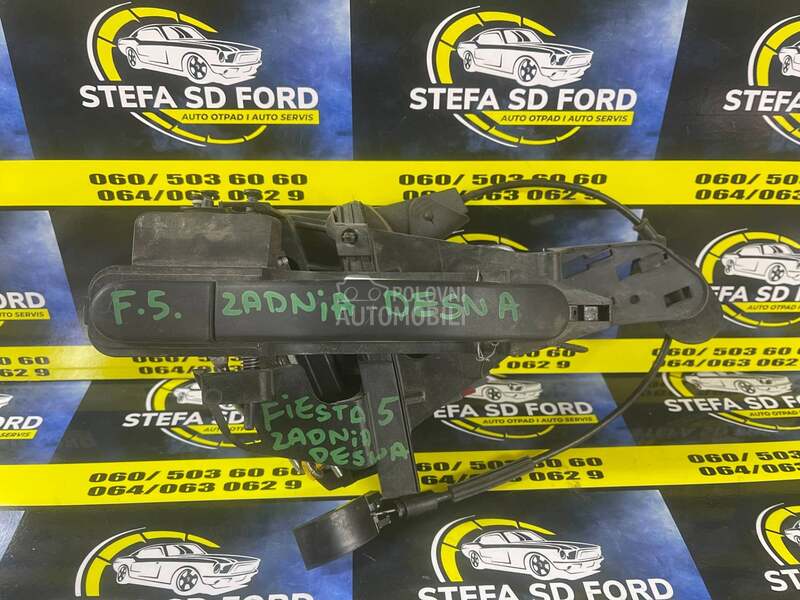 Zadnja desna brava (mat crna) za Ford Fiesta od 2002. do 2008. god.