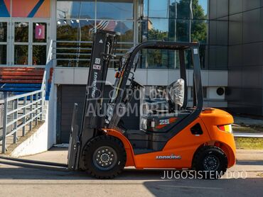 Lonking dizel 2.5t/2.5 tone, 13.200 €, 2025. , Viljuškar, Dizel, 37kW (50 KS), Automatski menjač, Beograd