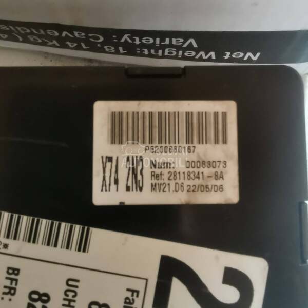 BCM(UCH) modul za Renault Laguna od 2001. do 2008. god.