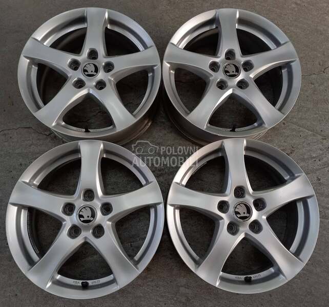Aluminijumske felne Škoda, VW, Seat 16" 5 x 112
