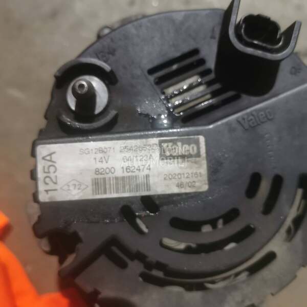 Alternator za Renault Laguna od 2001. do 2007. god.