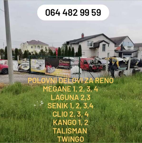 krilo za Renault Captur, Clio, Fluence ...