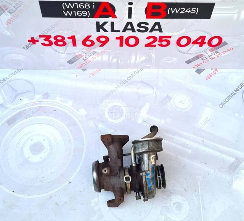 Turbina za A klasu w169 za Mercedes Benz A 140, A 150, A 160 ... od 1999. do 2012. god.