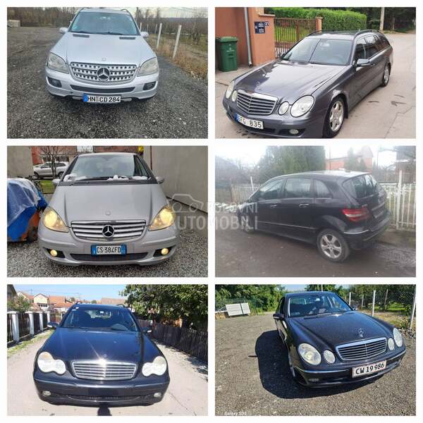 Haube za Mercedes Benz A Klasa, B Klasa, C Klasa ... od 2002. do 2015. god.