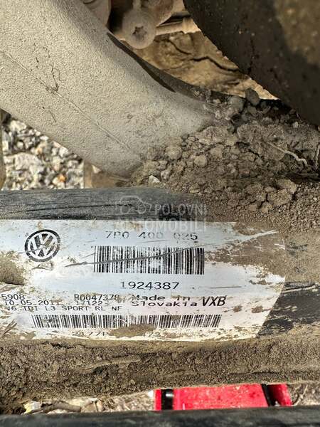 Trovezna viljuške rukavac za Volkswagen Touareg od 2010. do 2015. god.