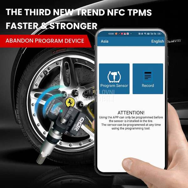 TPMS SENZOR - UNIVERZALNI za Infiniti FX35, G35, FX45 ...
