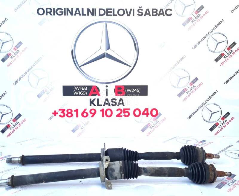 Desna dugacka poluosovina za B za Mercedes Benz B 150, B 170, B 180 ... od 2005. do 2012. god.