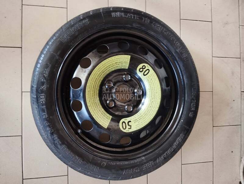 Rezerni tocak (copavac) za Volkswagen Golf 7, Golf 7 Alltrack, Golf Sportsvan ...