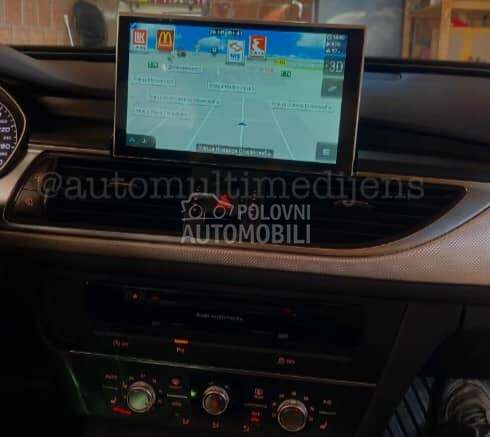 Android Radio Mape Multimedija za Audi A6