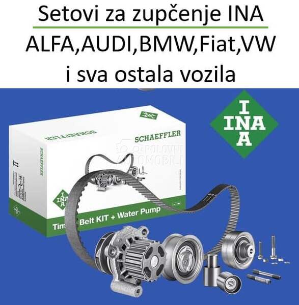 Set zupčastog kaiša za Lada Kalina, Niva, Riva