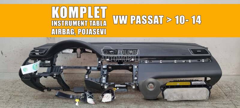 Set Instrument tabla za Volkswagen Passat B7 od 2010. do 2014. god.
