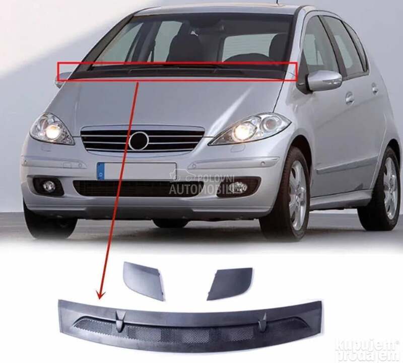 Torpedo Plastika haube za Mercedes Benz A Klasa, A 140, A 150 ... od 2004. do 2012. god.