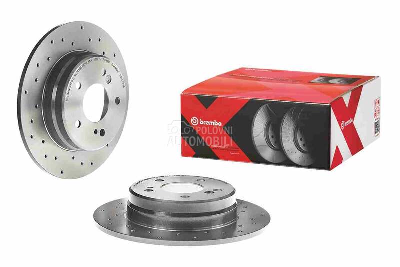 Brembo disk Buseni/Rezani za Mercedes Benz 190, A 140, A 150 ...