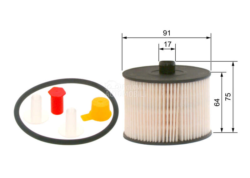 Filter goriva za Peugeot 407 od 2004. do 2010. god.