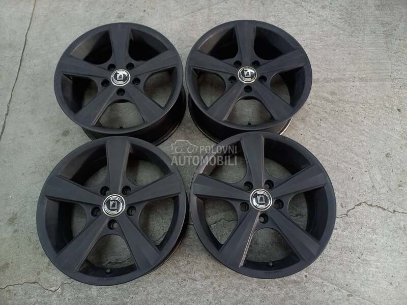 Aluminijumske felne Mat Crne 16" 5 x 112