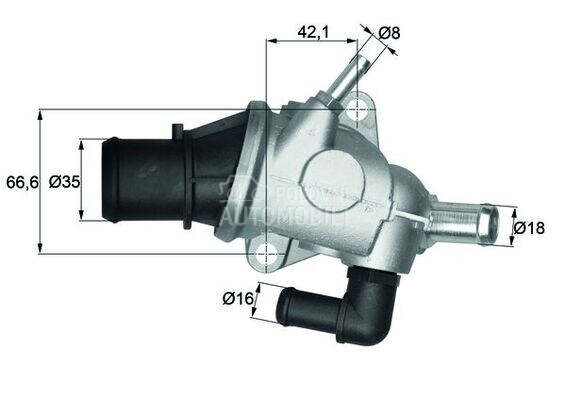 Termostat za Alfa Romeo 145 od 1994. do 2001. god.