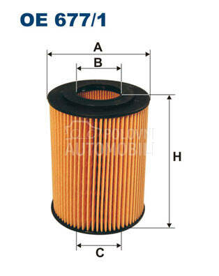 Filter ulja za Jeep Commander od 2005. do 2010. god.