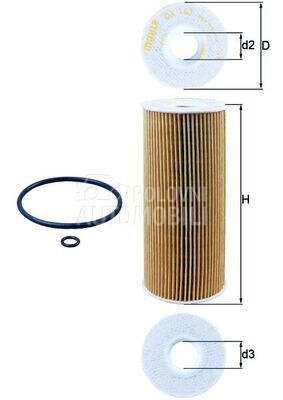 Filter ulja za Seat Alhambra od 2015. do 2022. god.