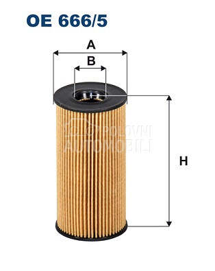 Filter ulja za Renault Scenic od 2016. do 2022. god.